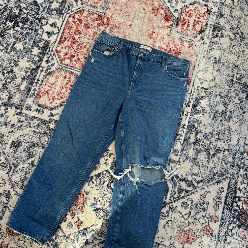 Abercrombie & Fitch Blue Denim Jeans